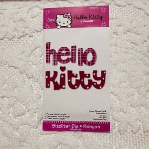 Sizzix | Die Cut | sizzlits • hello kitty